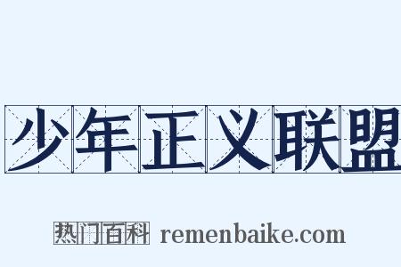 少年正义联盟是什么意思的图片
